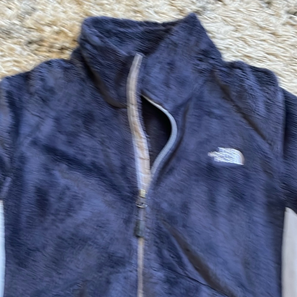 The North Face steel blue jacket